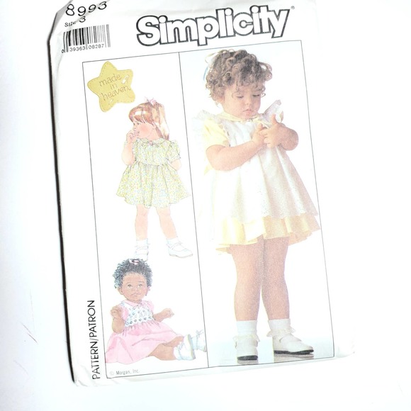 Vintage | Toddler Dress Sewing Pattern 3